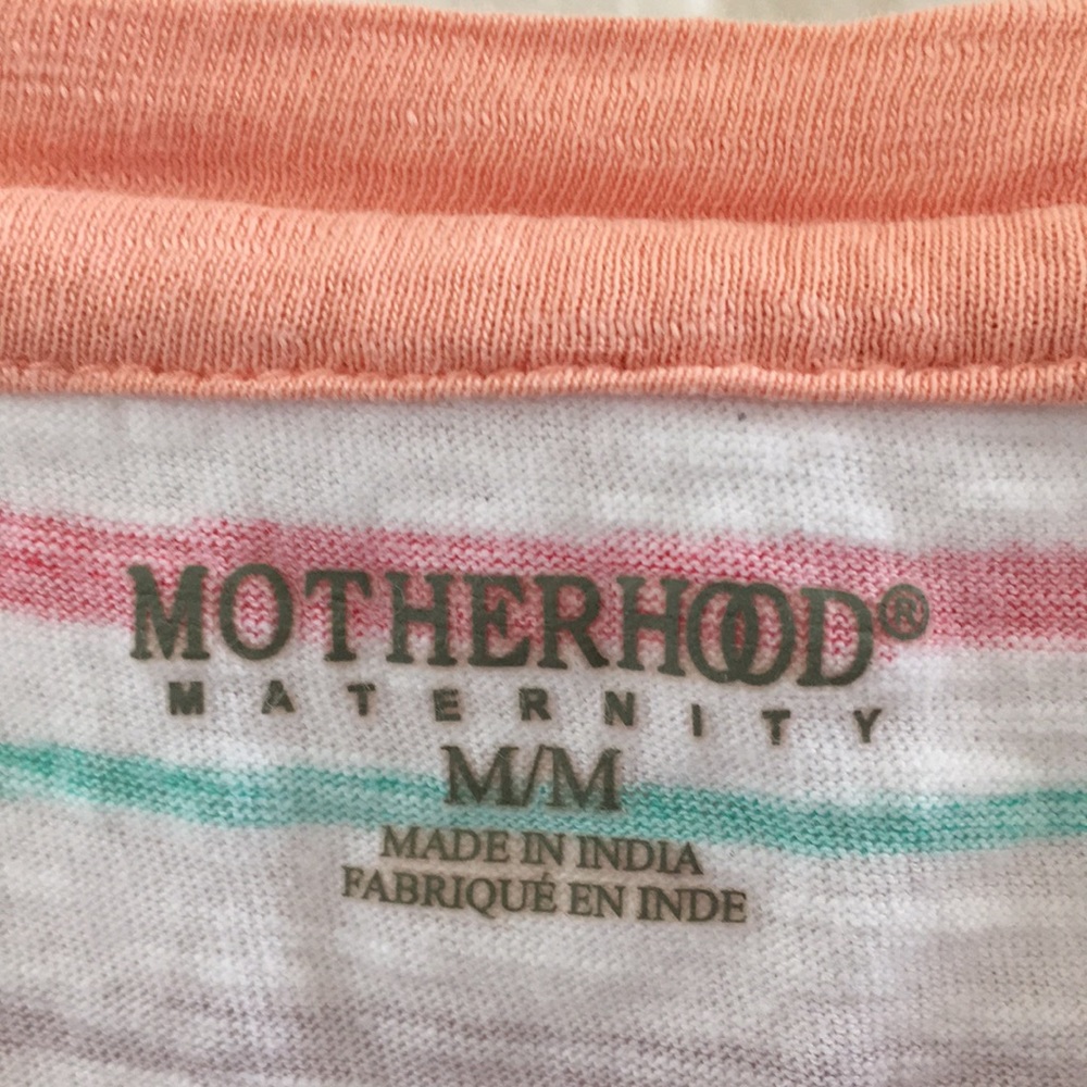 FINAL MARKDOWN Ladies’ Motherhood Maternity Gathered Top (M) - Picture 3 of 7